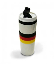 Vakuum Becher Deutschland Flagge 0,38 L