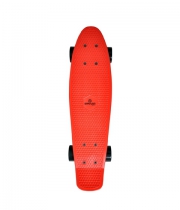 Skateboard SPARTAN Plastik Board Rot