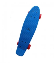 Skateboard SPARTAN Plastik Board Blau