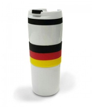 Vakuum Becher Deutschland Flagge 0,38 L